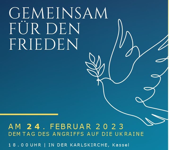 Ökumenisches Friedensgebet: Gemeinsam für den Frieden