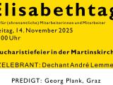 Elisabeth-Tag am 14.11.25 - ab 19.00 Uhr